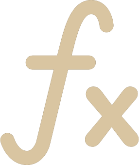 wiskunde symbool fx